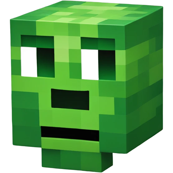 Minecraft creeper emoji