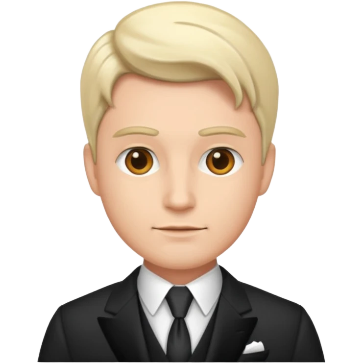 Dag in fancy suit emoji