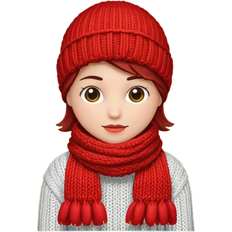 Red scarf emoji