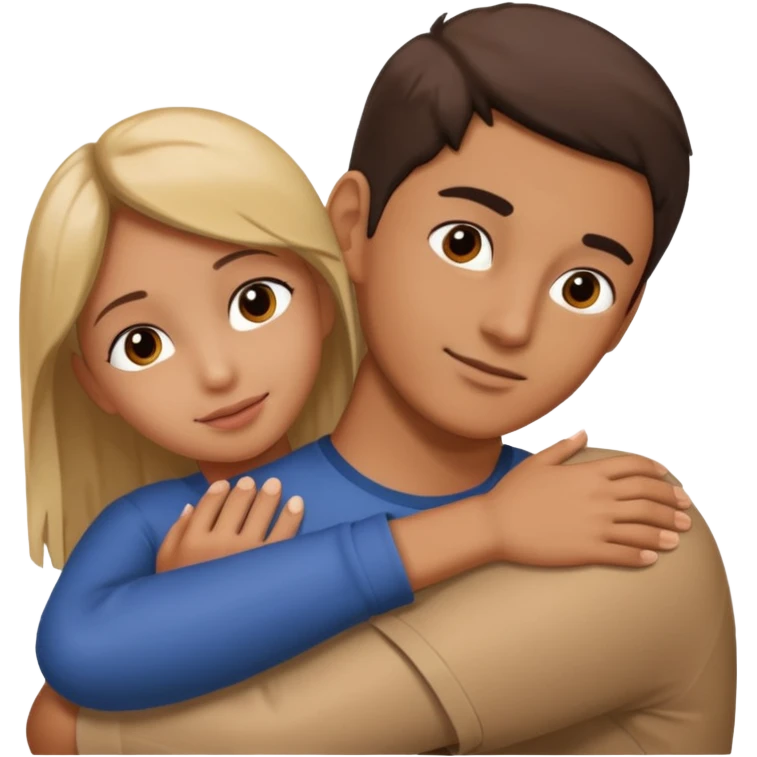 A Hand on placed on another persons shoulder zoomed in  emoji