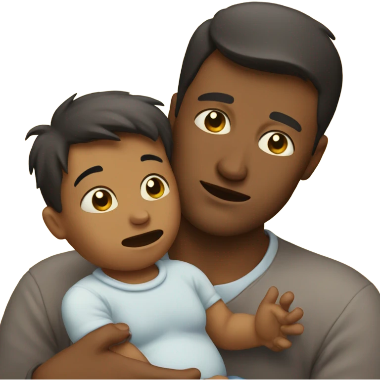 man baby crying  emoji
