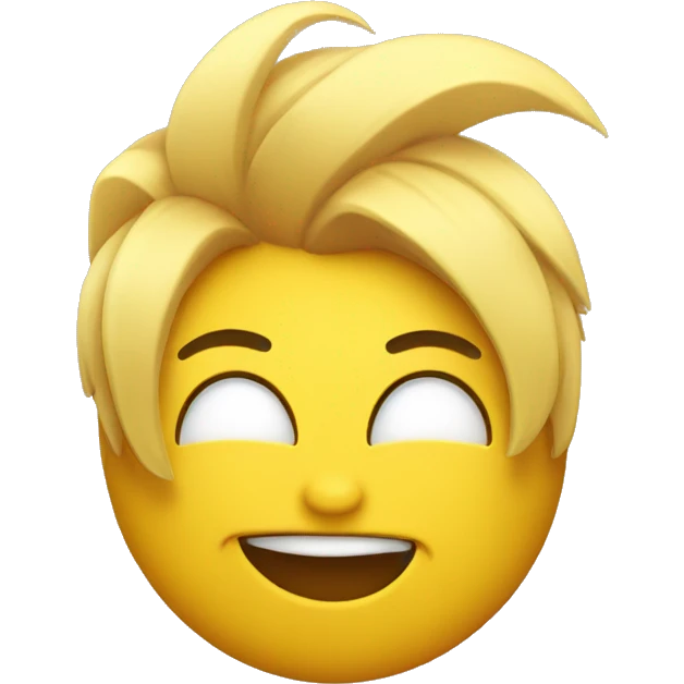 Yellow emoji with lashes winking  emoji