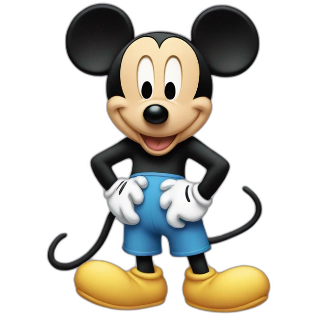 mickey mouse emoji