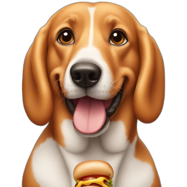 Hot Dog face emoji