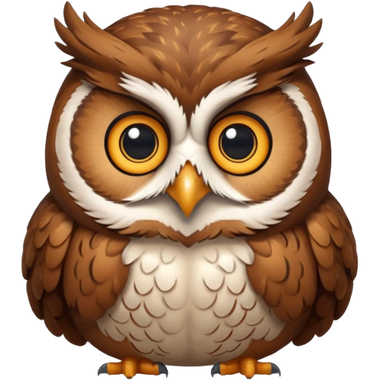 şişko baykuş emoji