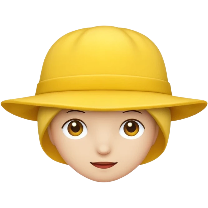 yellow hat emoji