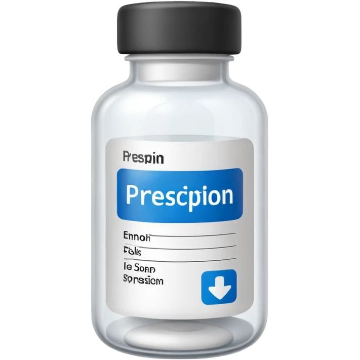 Pharmacy prescription  emoji