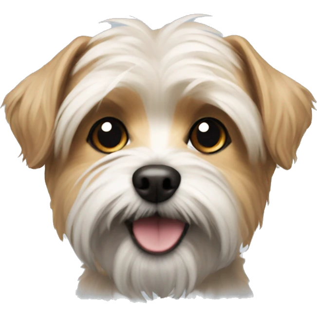 Dog morkie  emoji