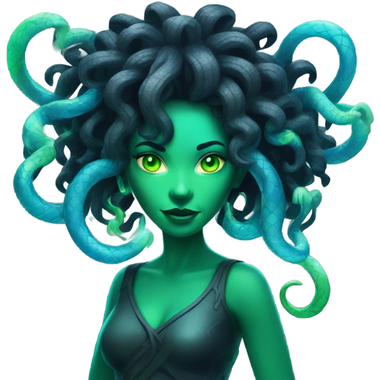 Neon Medusa  emoji