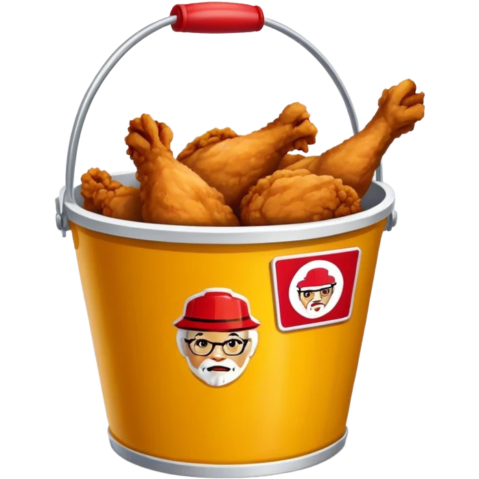 Kfc bucket chicken emoji