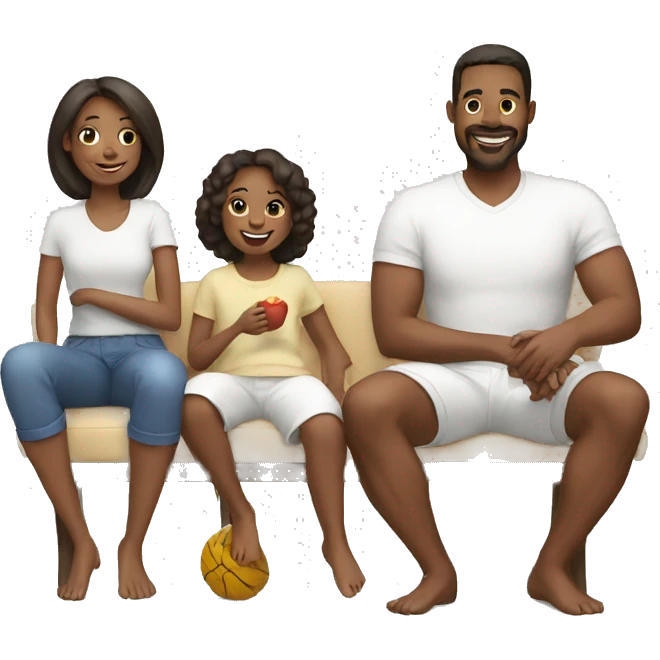 Family time white emoji