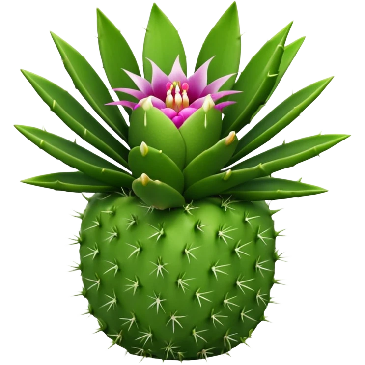 Orchid Cactus emoji