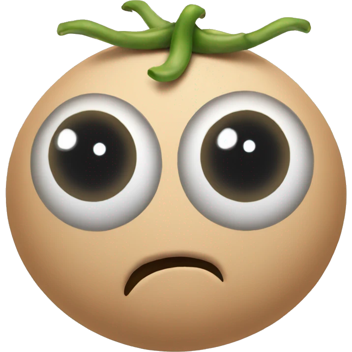legume with eyes emoji