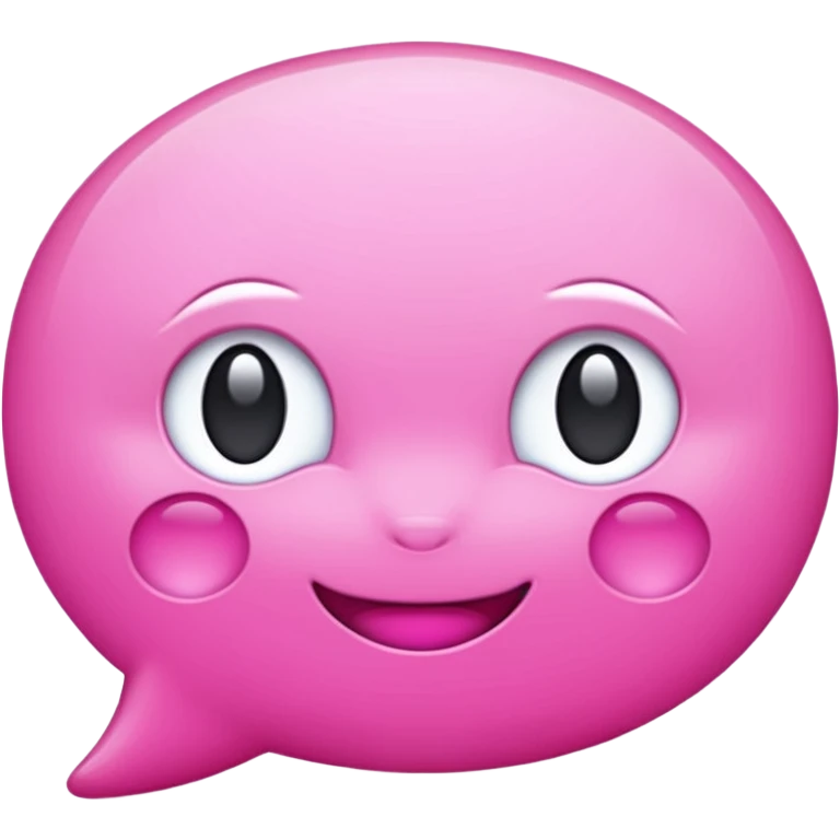 pink chat gpt emoji