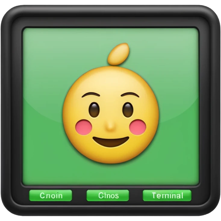 need at cmd command prompt emoji. Like "C:\" on a terminal screen emoji