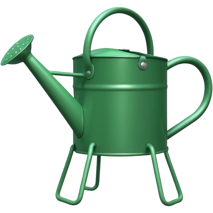 give me a watering can with legs emoji