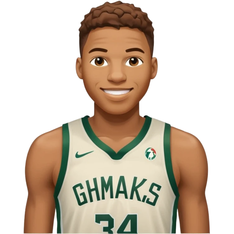 giannis Bucks smiling emoji