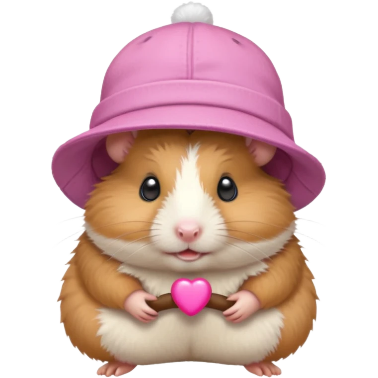 hat-wearing hamster emoji