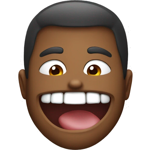 Emoji bitting lip  emoji