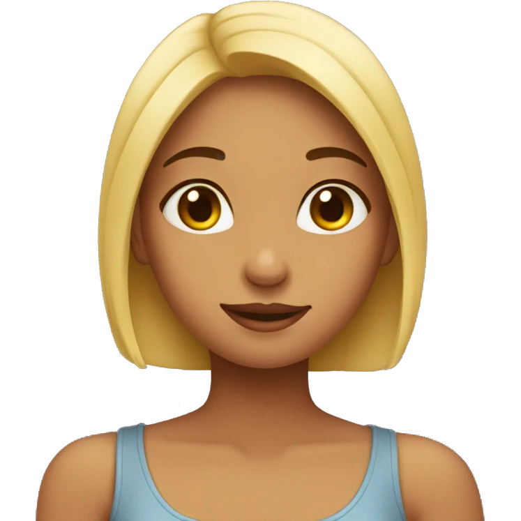 Girl in love  emoji