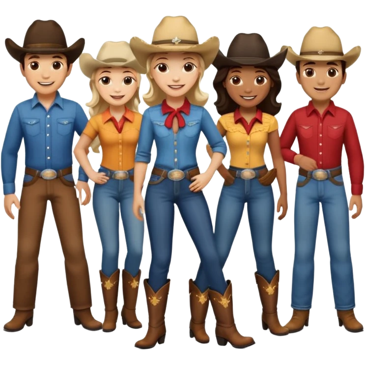 Line dance emoji