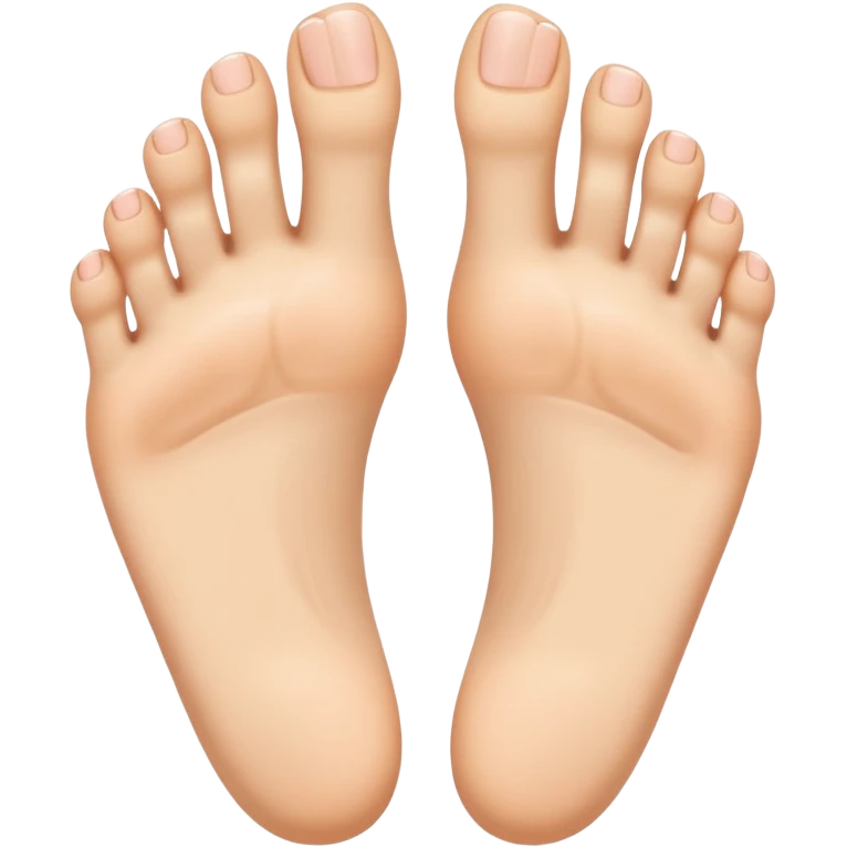 Toes flipping the bird emoji