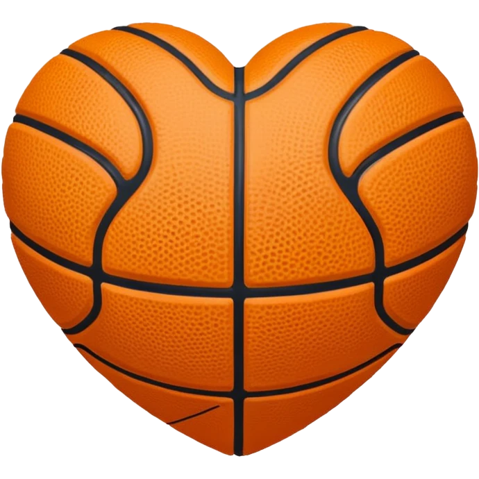 basketball heart emoji