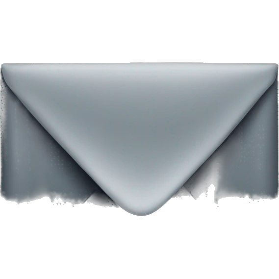 dark envelope emoji