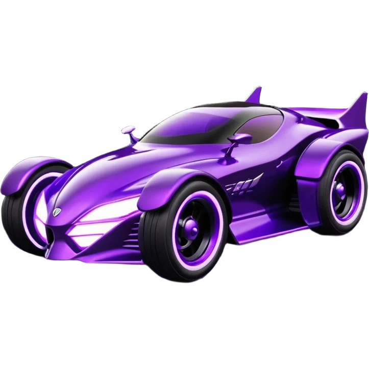 Hot rod Cat Woman’s futuristic Catmobile rc car  emoji