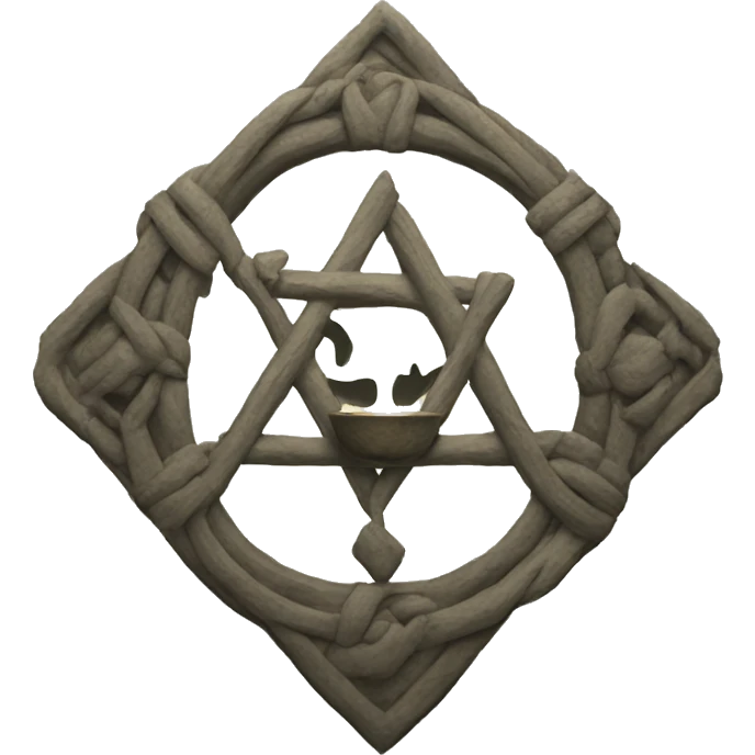 ritual symbol with hex BDFF6D emoji
