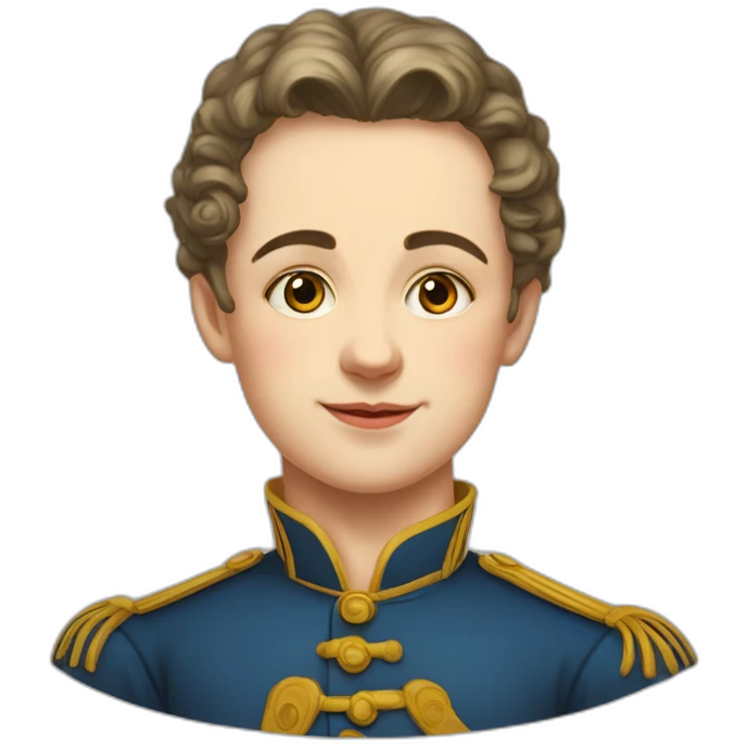 	student of a gymnasium in the 19th century Rissian Empire emoji