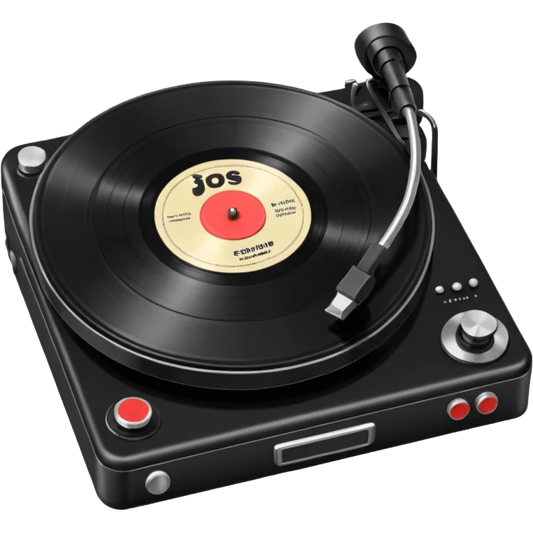vinyl record player emoji