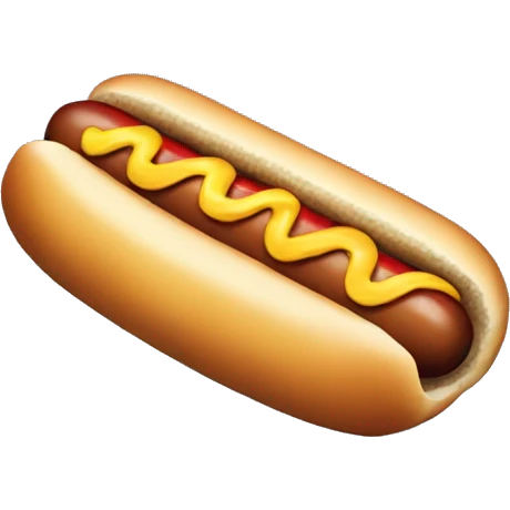 8 bit pixel art hot dog emoji