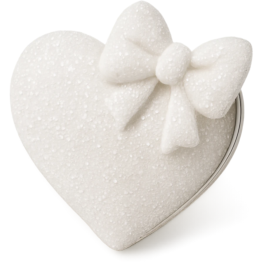 white sparkly girly object, remove background  emoji