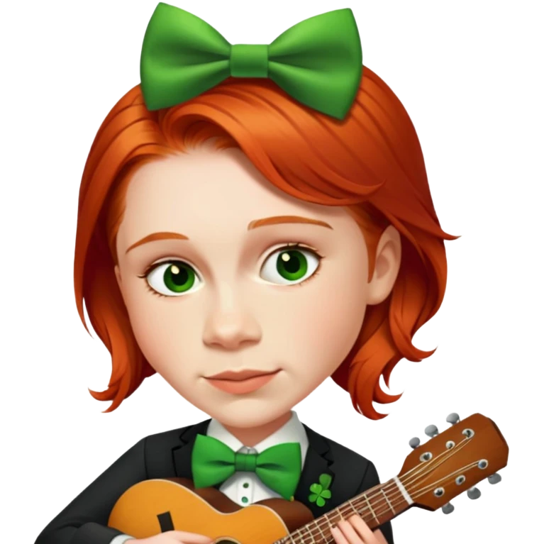 Leprechaun Guitarist emoji