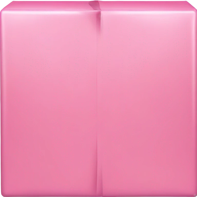 Pink box emoji
