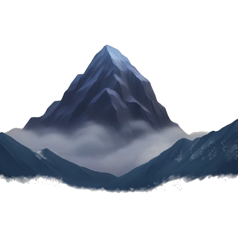 night mountain emoji