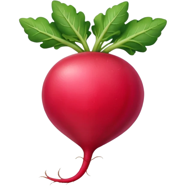 Radish emoji