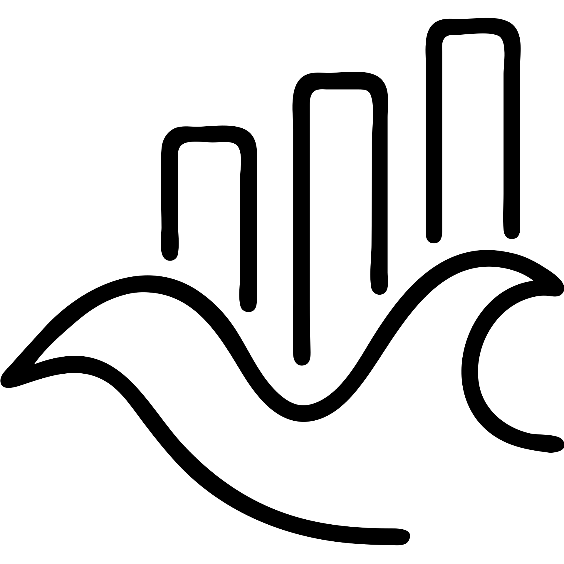 wave icon with a trading theme, sleek and professional emoji
