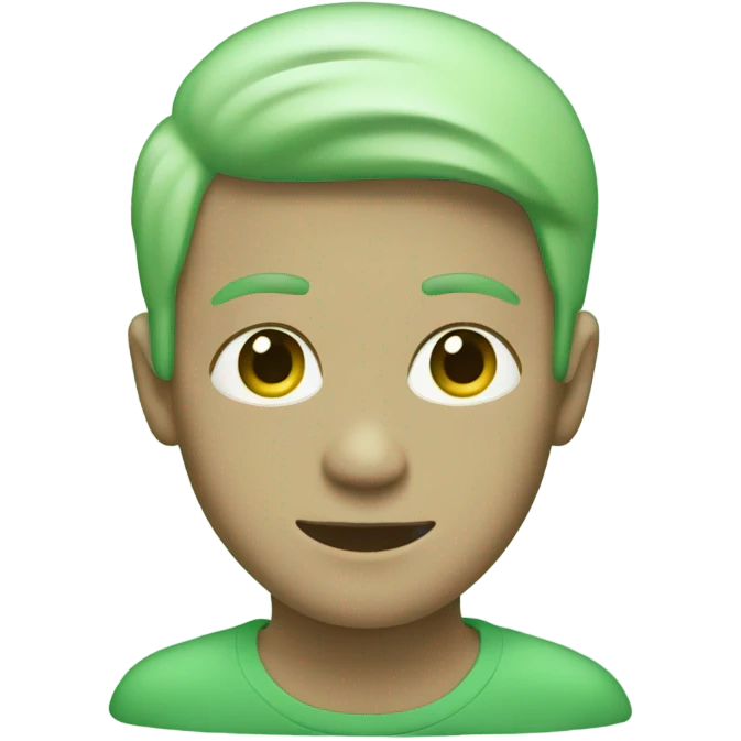 Emojis en verde menta  emoji