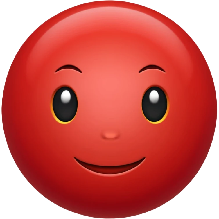 rojo emoji