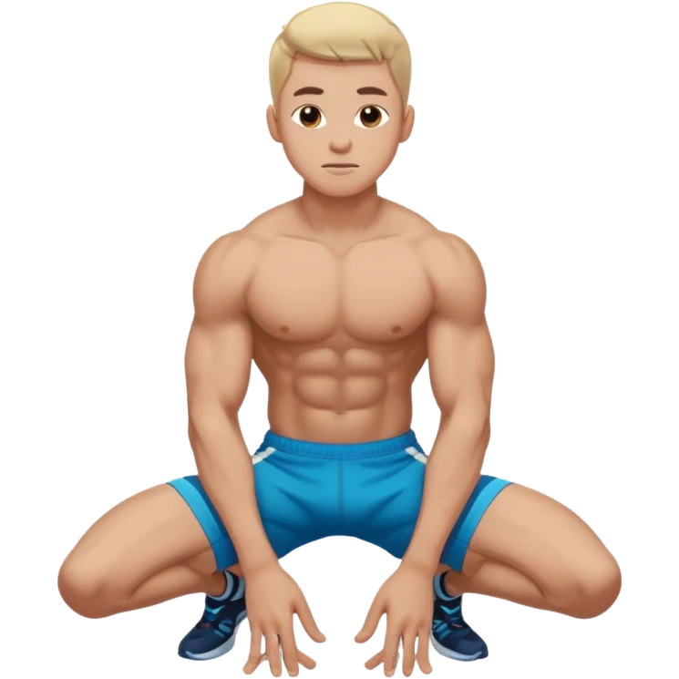 kneeling straddle emoji