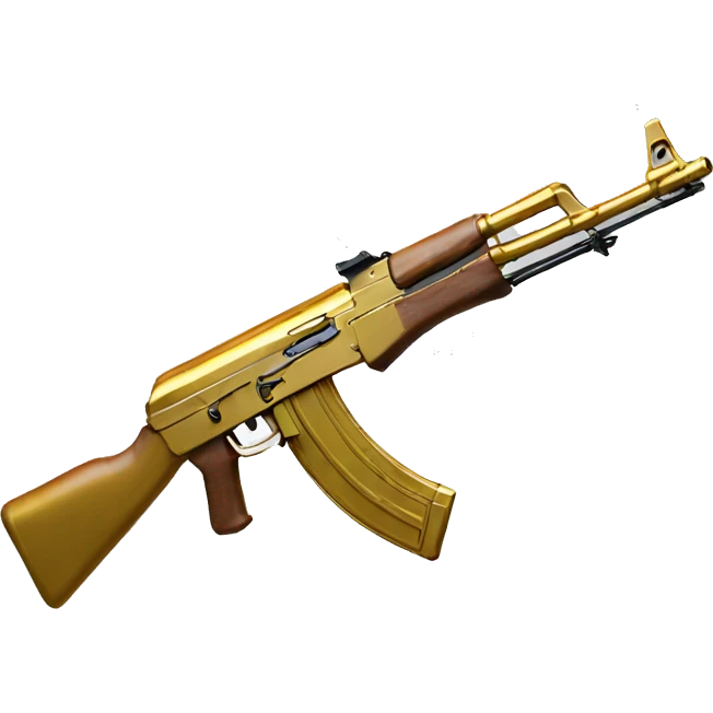 gold ak47 emoji