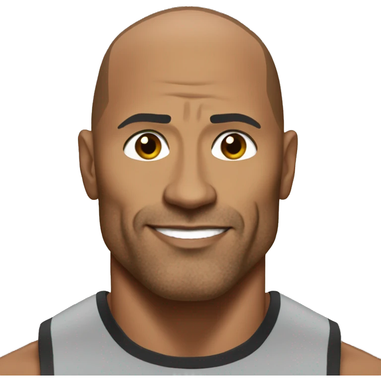 The rock emoji