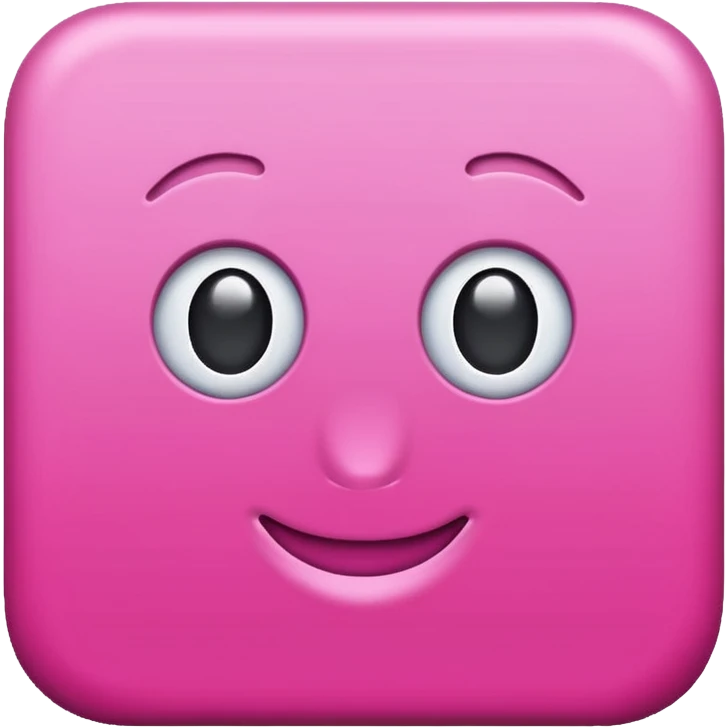 Pink emoji