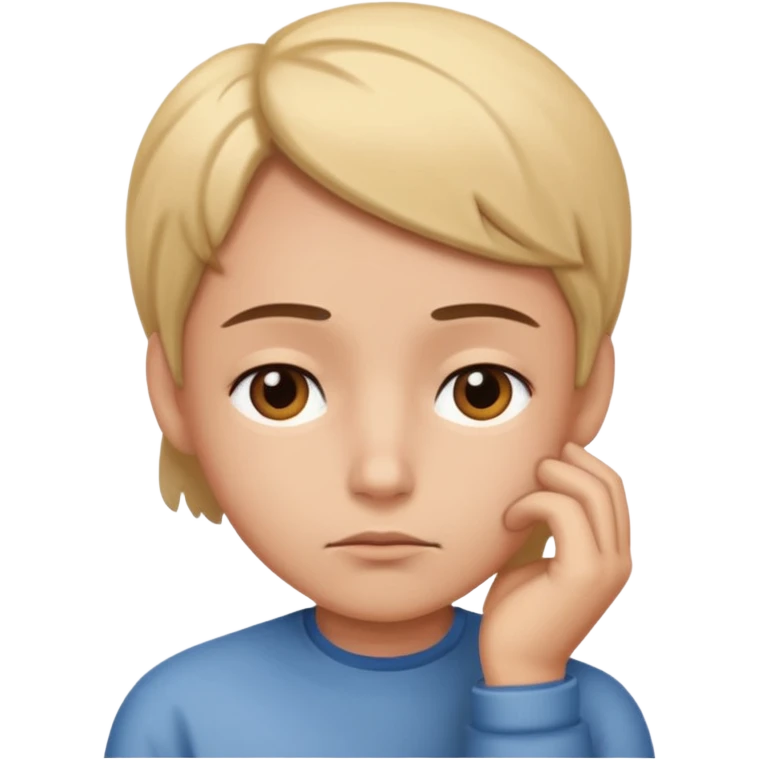 image, where developer think about telling somebody something emoji