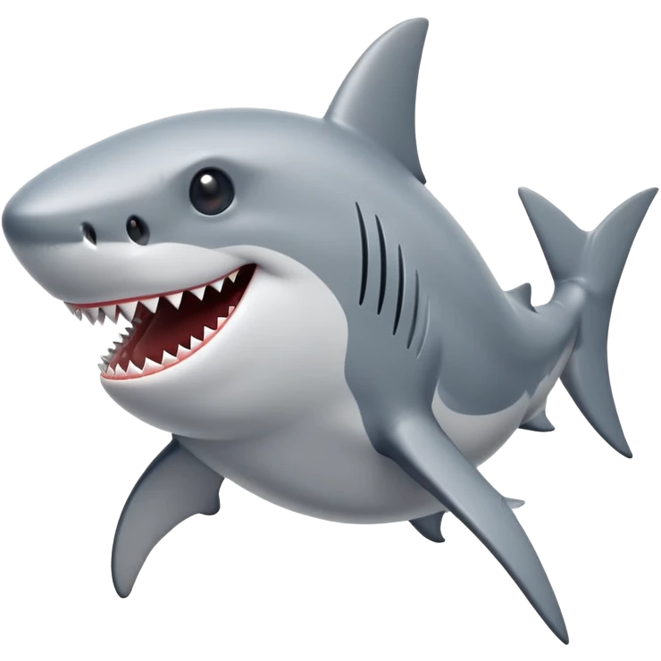 Dancing shark  emoji