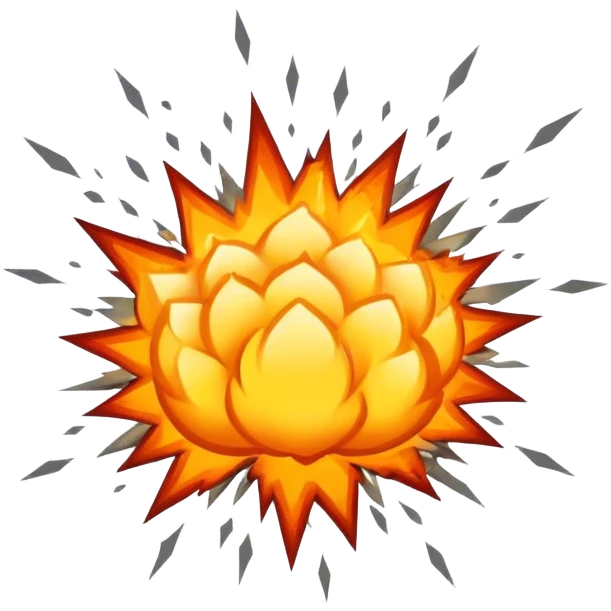 Explosion emoji