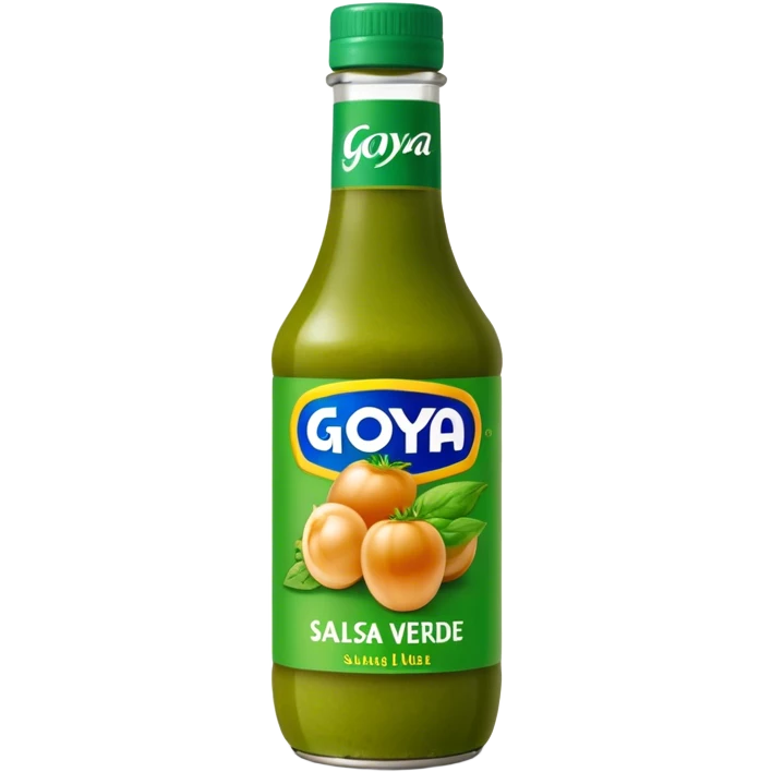 Goya Salsa Verde bottle emoji