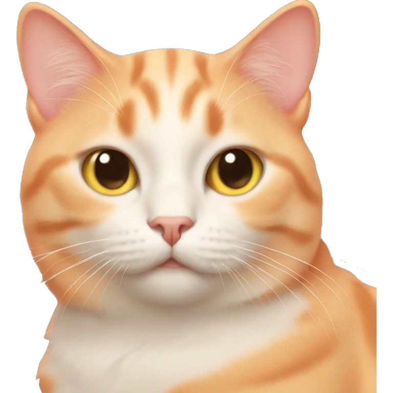 Peach cat emoji